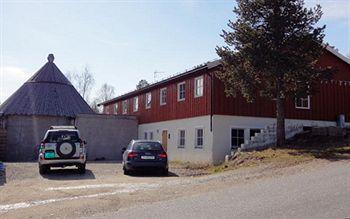 Den Hvite Rein Motel Karasjok Exterior foto